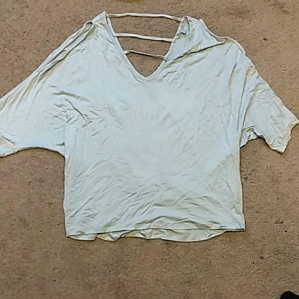 Light blue blouse